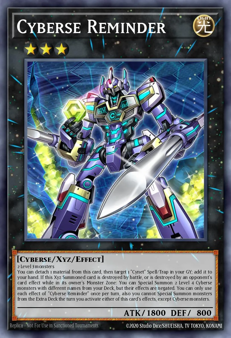 Cyberse Reminder · Dark Neostorm Special Edition 56337500/4