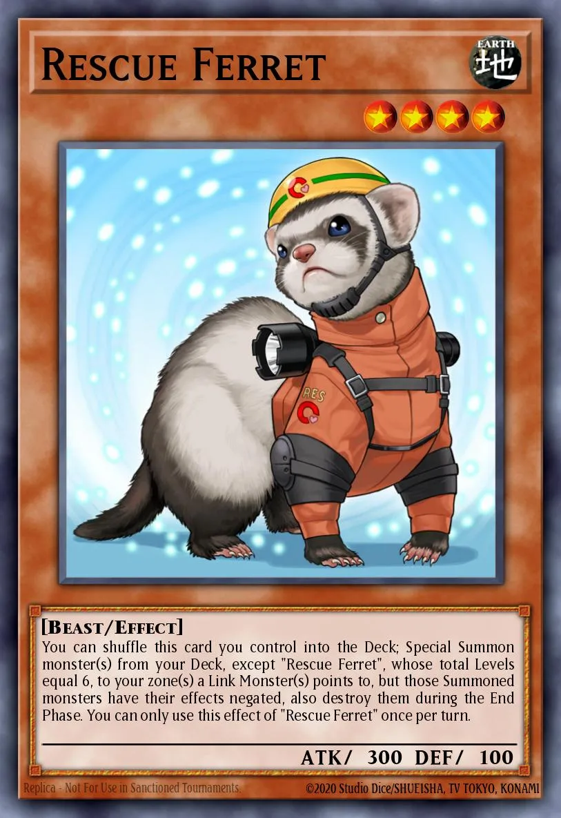 Rescue Ferret · Code of the Duelist Special Edition 56343672/4