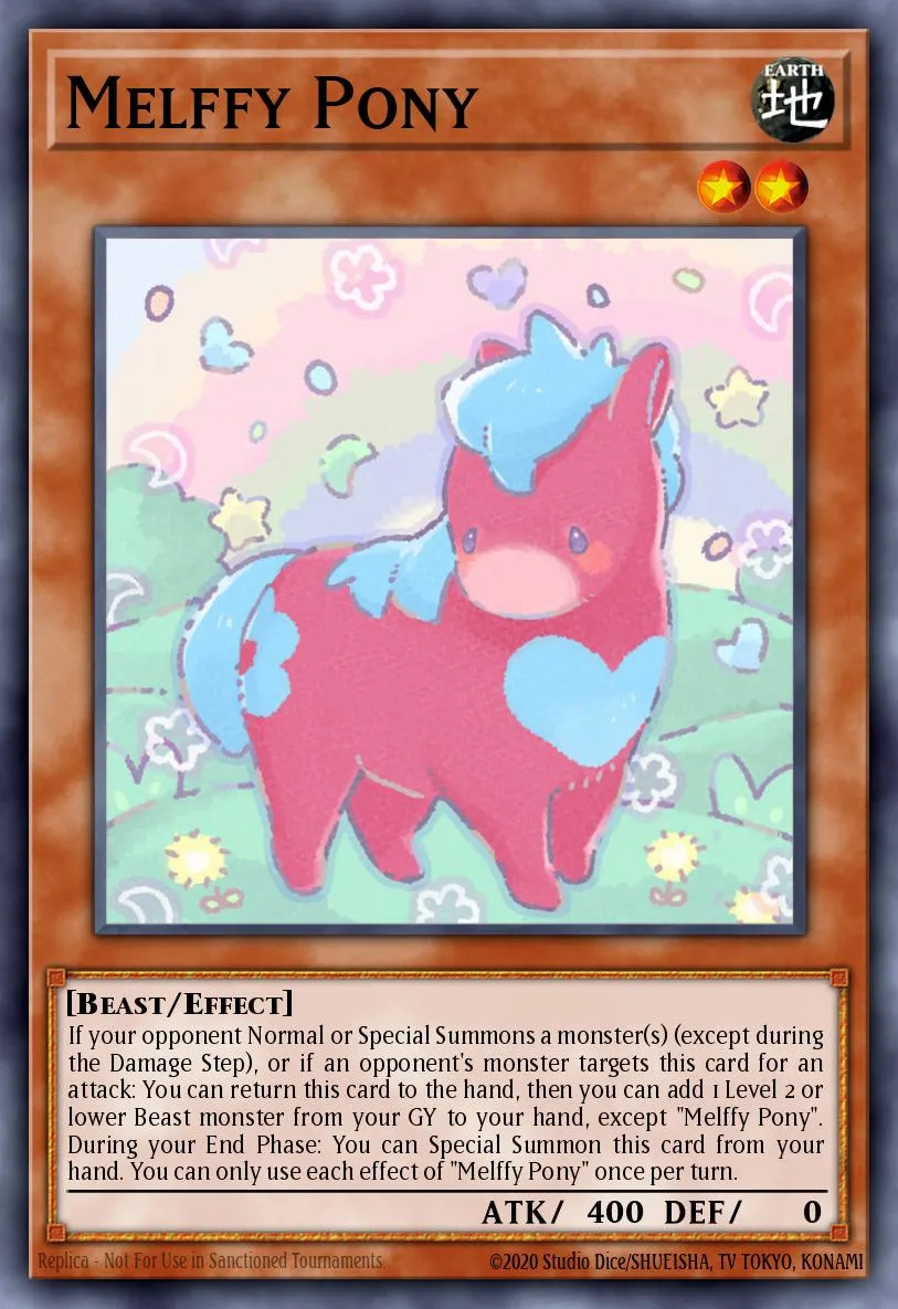 Melffy Pony · Rise of the Duelist Premiere! promotional card 56401775/1