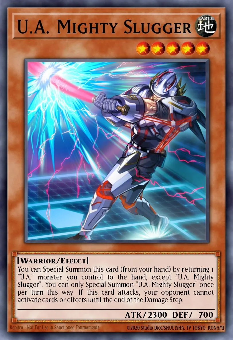 U.A. Mighty Slugger · Duelist Alliance: Deluxe Edition 56421754/7