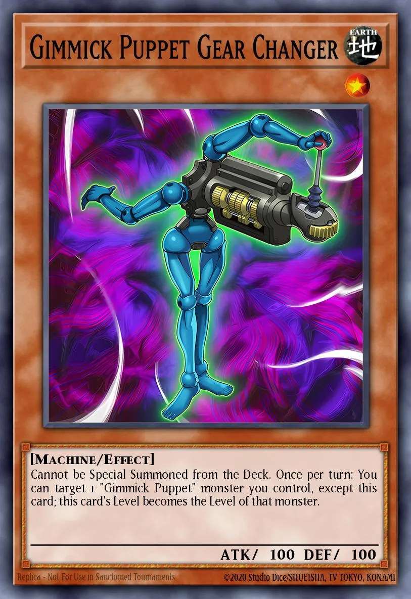 Gimmick Puppet Gear Changer · Number Hunters 56427559/60