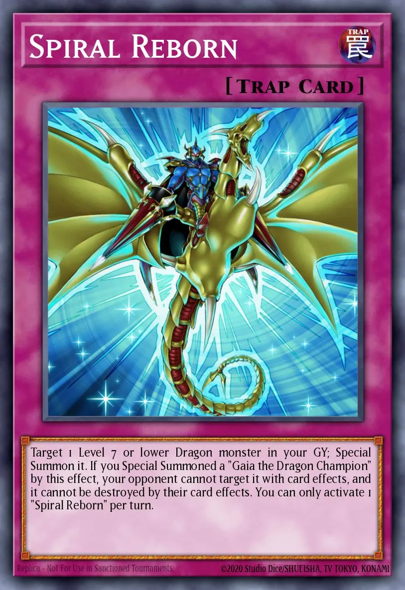 Spiral Reborn · Rise of the Duelist Premiere! promotional card 56461575/1