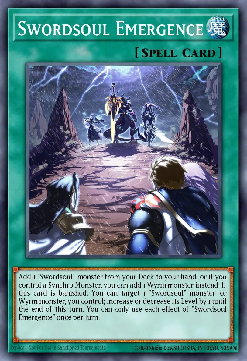 Swordsoul Emergence · Burst of Destiny 56465981/101