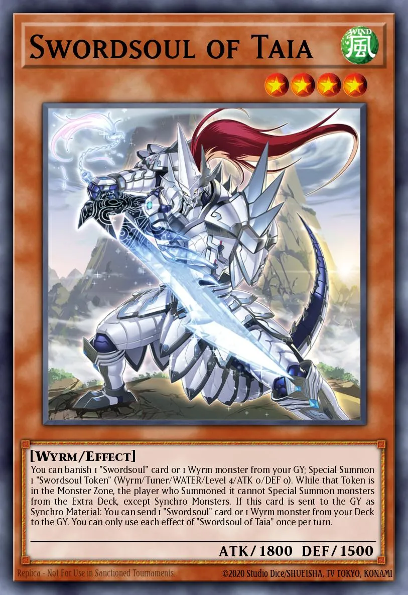 Swordsoul of Taia · Burst of Destiny 56495147/101