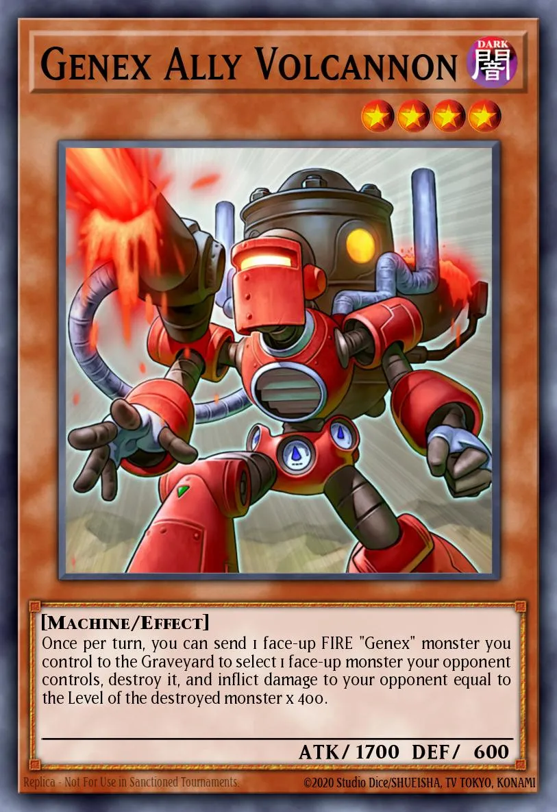 Genex Ally Volcannon · Duel Terminal 4 56511382/100