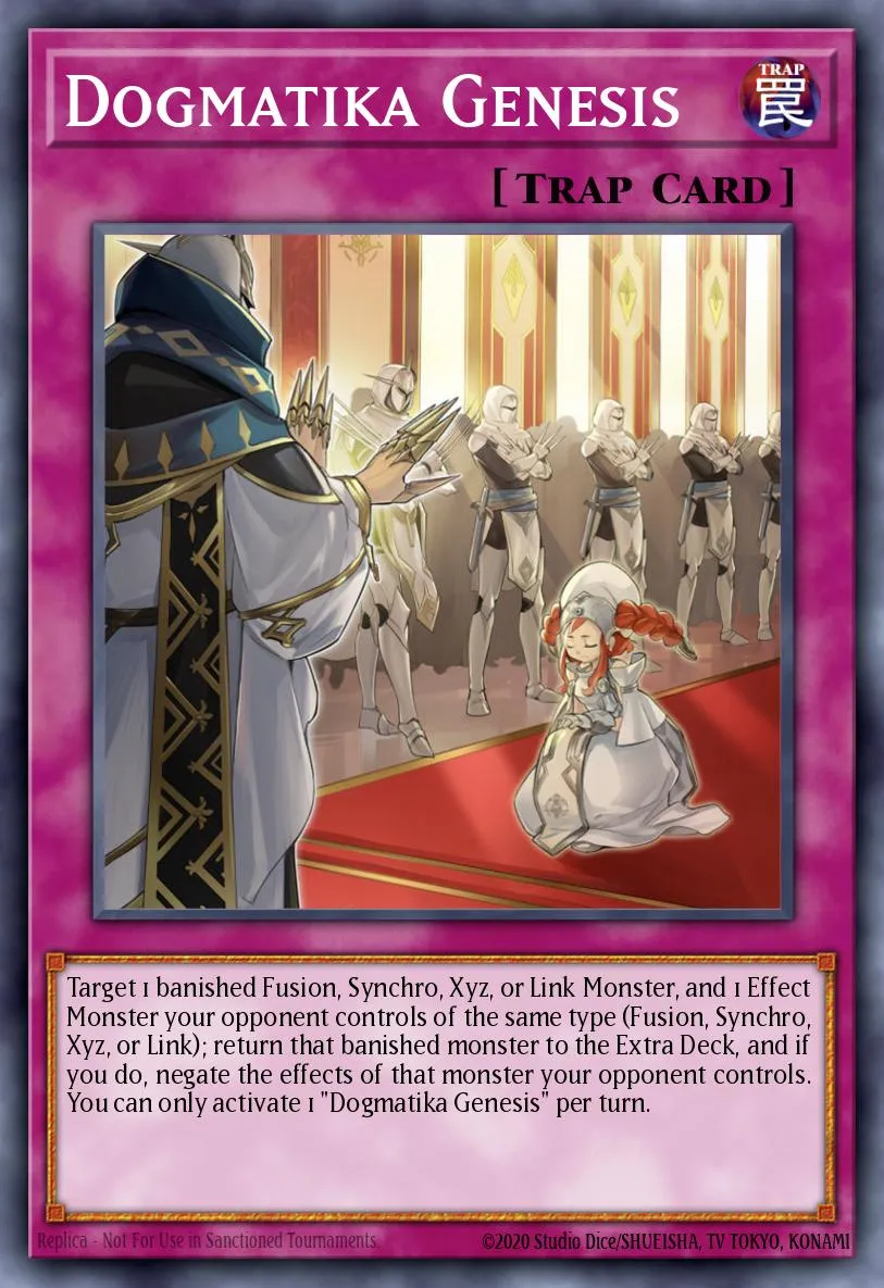 Dogmatika Genesis · Blazing Vortex Premiere! promotional card 56588755/1
