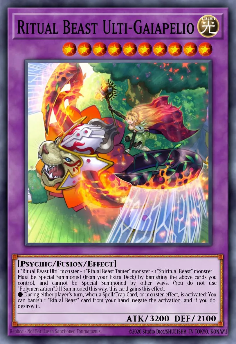 Ritual Beast Ulti-Gaiapelio · Crossed Souls: Advance Edition 56655675/4