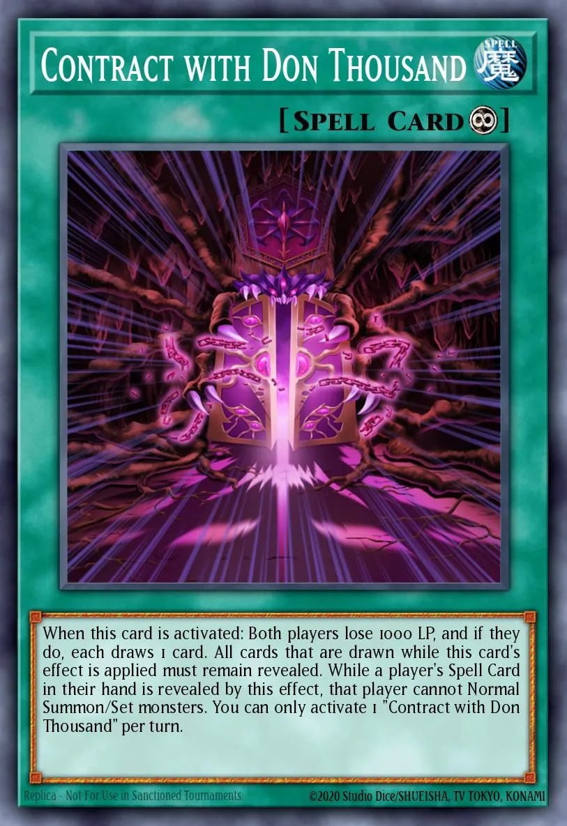 Contract with Don Thousand · Duelist Saga 56673480/100