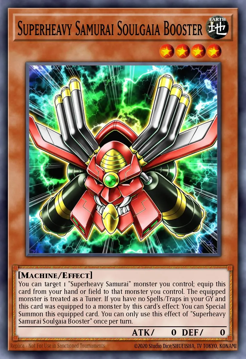 Superheavy Samurai Soulgaia Booster · Cyberstorm Access 56727340/101