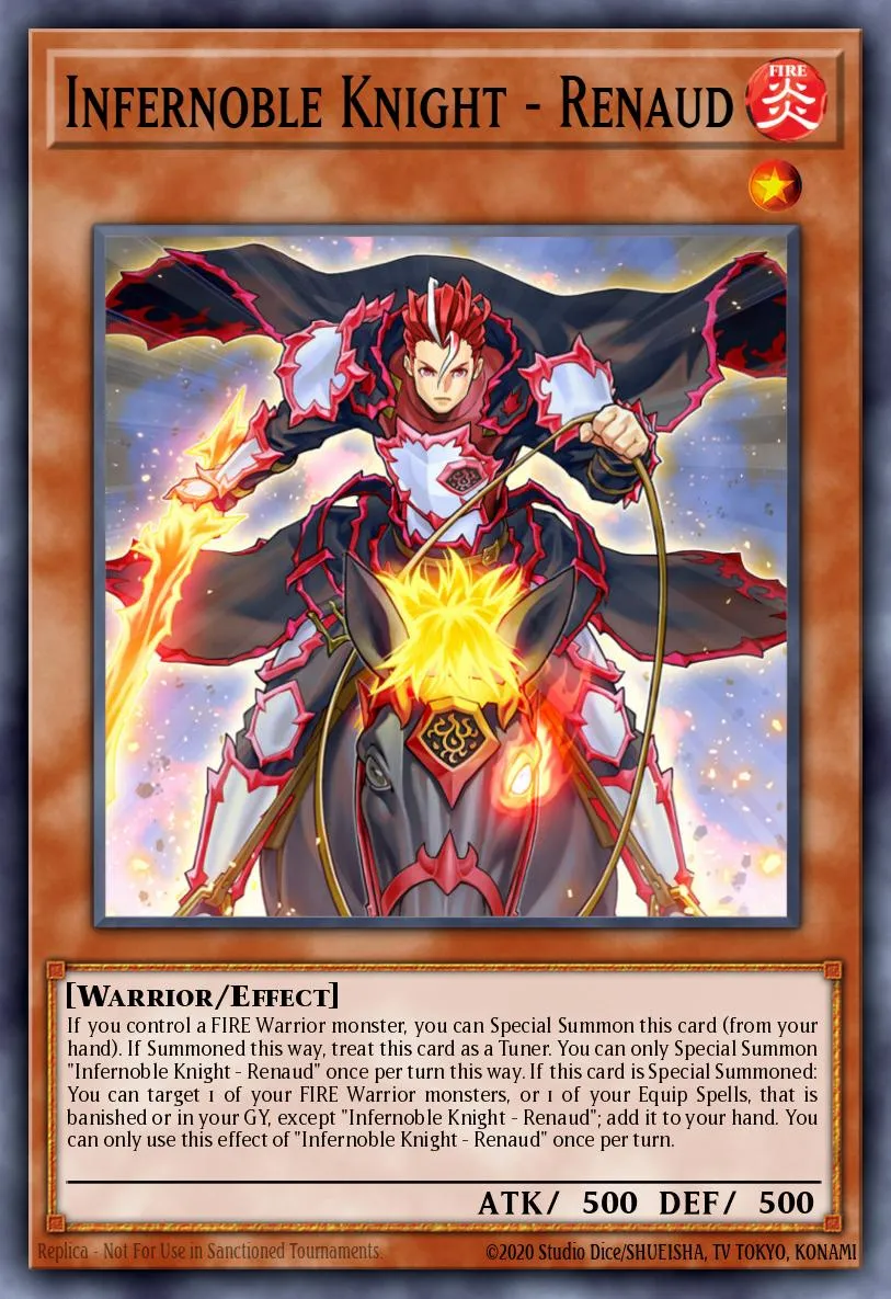 Infernoble Knight - Renaud · Toon Chaos 56824871/60