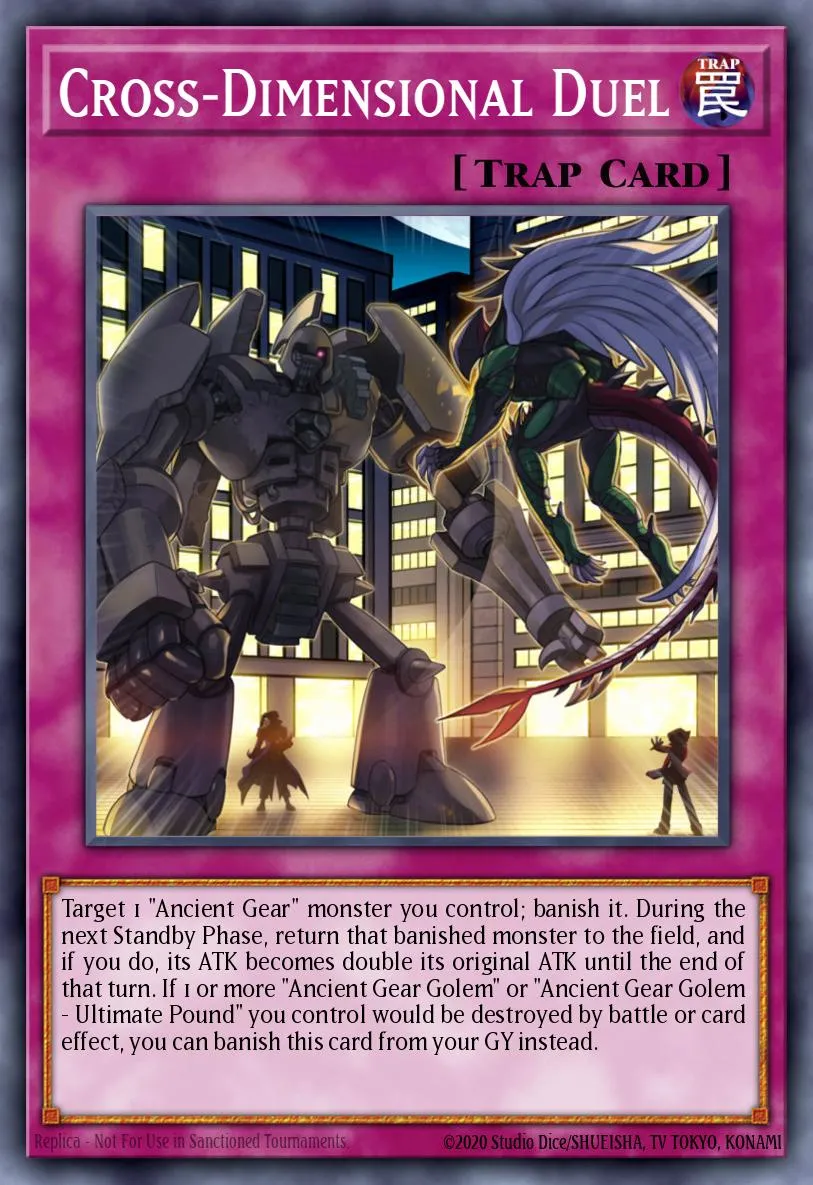 Cross-Dimensional Duel · Legendary Duelists: Ancient Millennium 56889/53