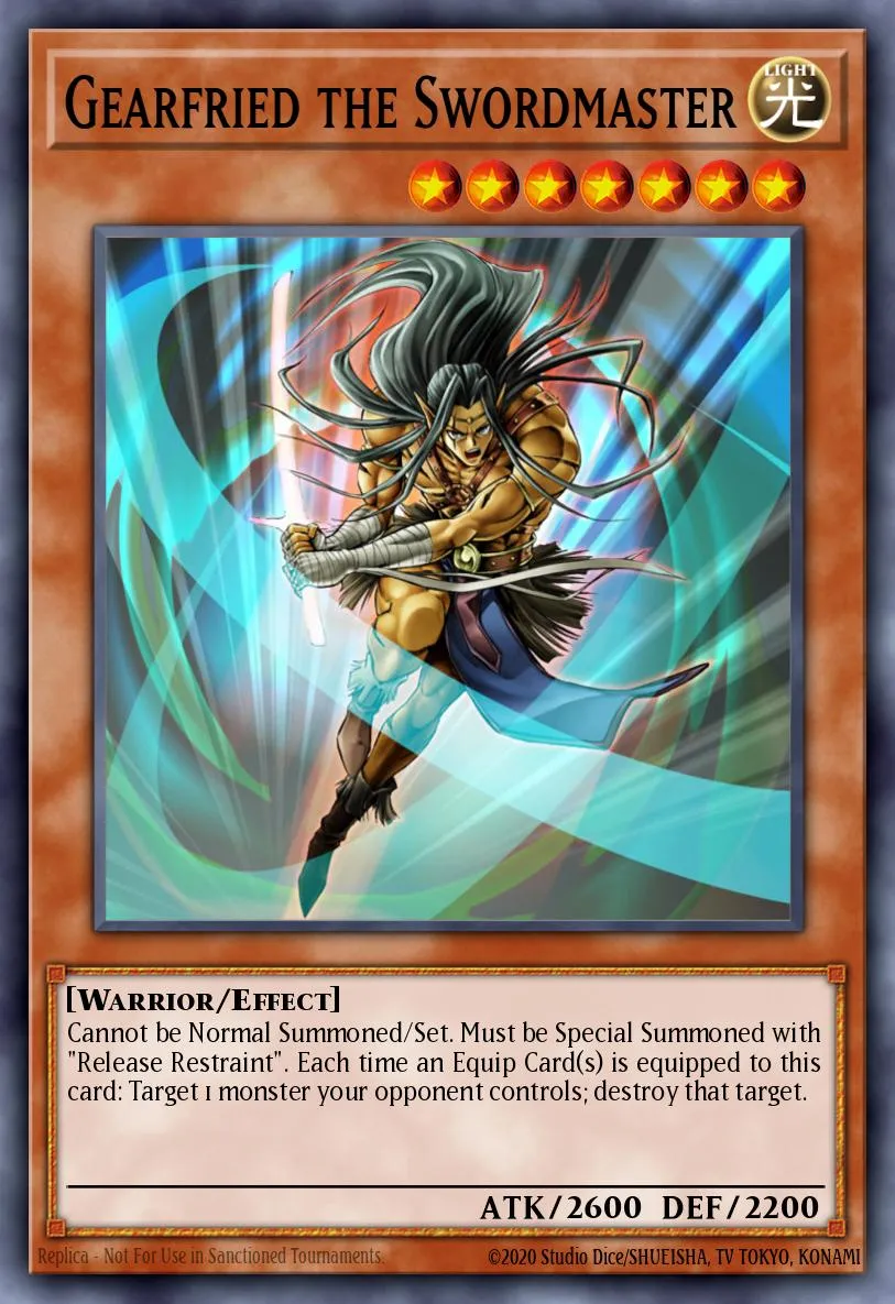 Gearfried the Swordmaster · Flaming Eternity 57046845/60