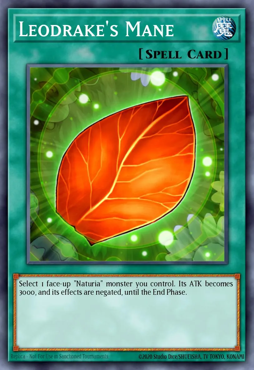 Leodrake's Mane · Starstrike Blast Sneak Peek Participation Card 57201737/1