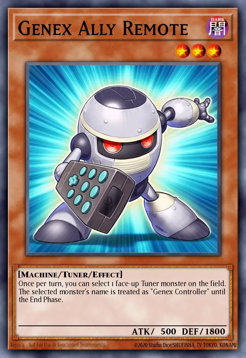 Genex Ally Remote · Duel Terminal 4 57238939/100