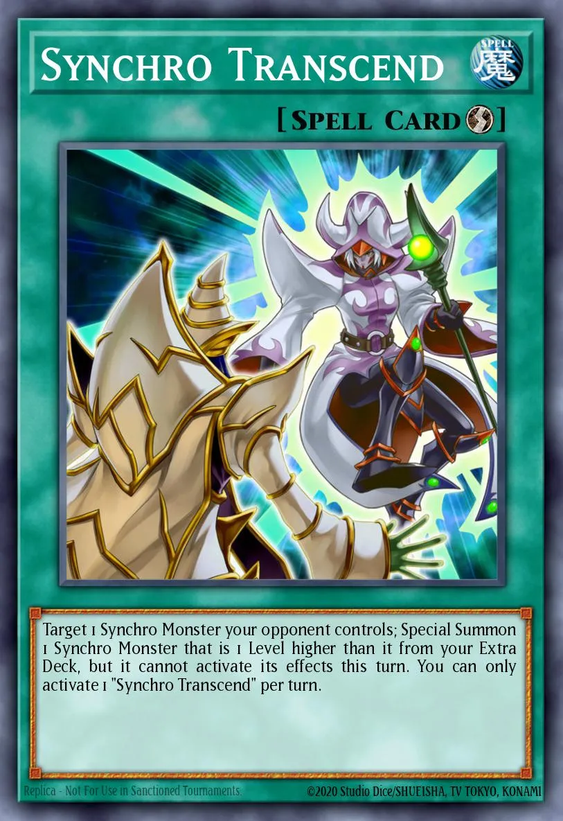 Synchro Transcend · Duel Overload 57246528/100