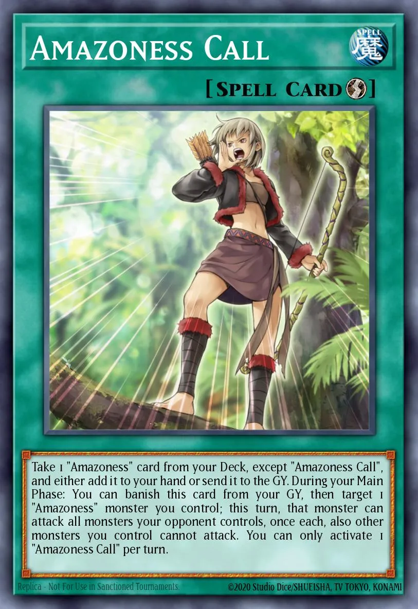 Amazoness Call · Legendary Duelists 57312333/52