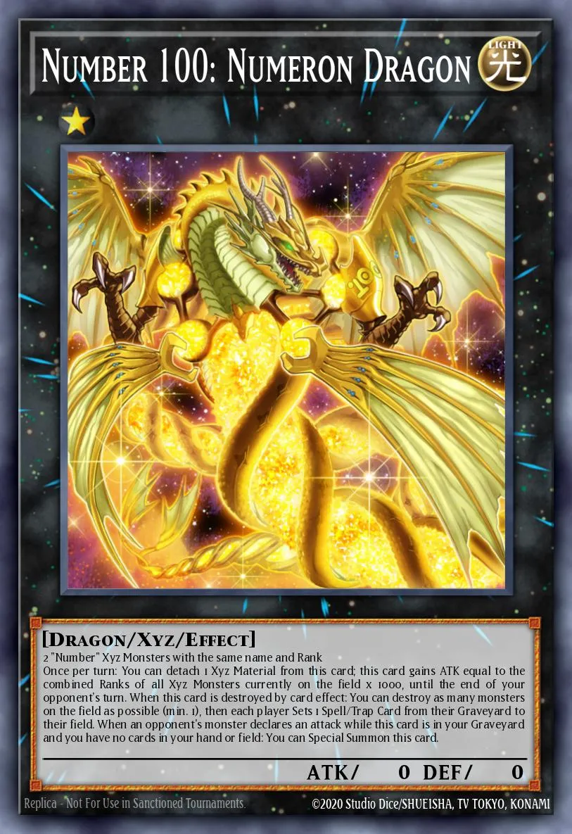 Number 100: Numeron Dragon · Dragons of Legend: Unleashed 57314798/73