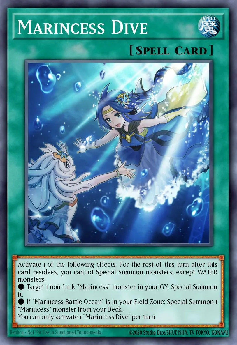 Marincess Dive · Legendary Duelists: Duels From the Deep 57329501/57