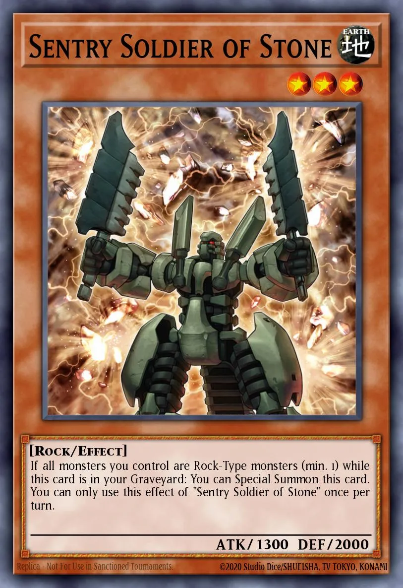 Sentry Soldier of Stone · Yu-Gi-Oh! The Dark Side of Dimensions Movie Pack: Gold Edition 57354389/61