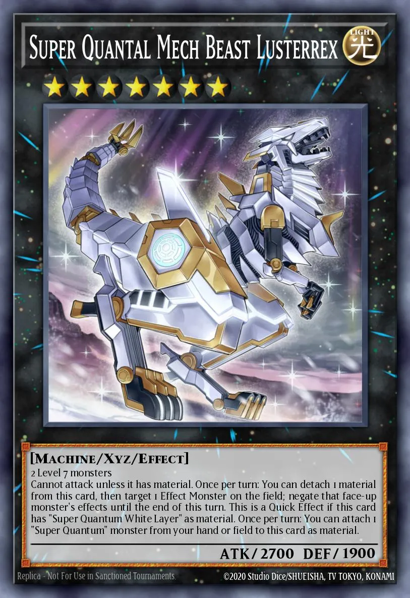 Super Quantal Mech Beast Lusterrex · Dark Neostorm Special Edition 57450198/4