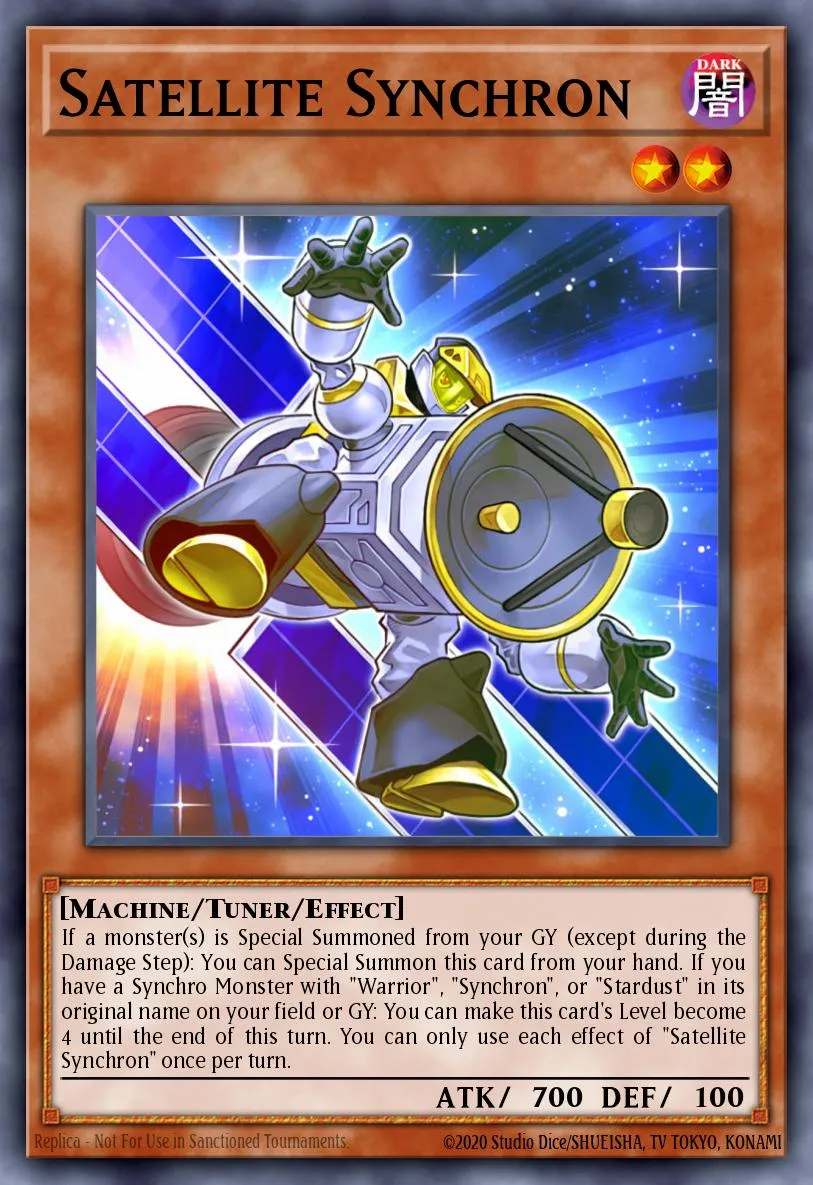 Satellite Synchron · Legendary Duelists: Magical Hero 57458399/56