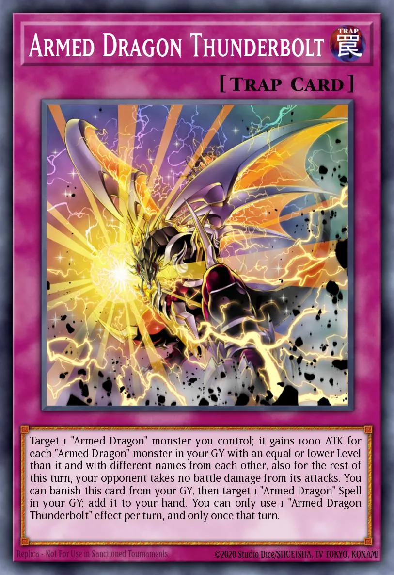 Armed Dragon Thunderbolt · Blazing Vortex Premiere! promotional card 57605303/1