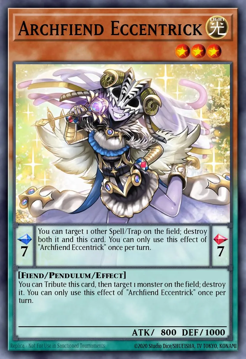 Archfiend Eccentrick · Clash of Rebellions: Special Edition 57624336/4