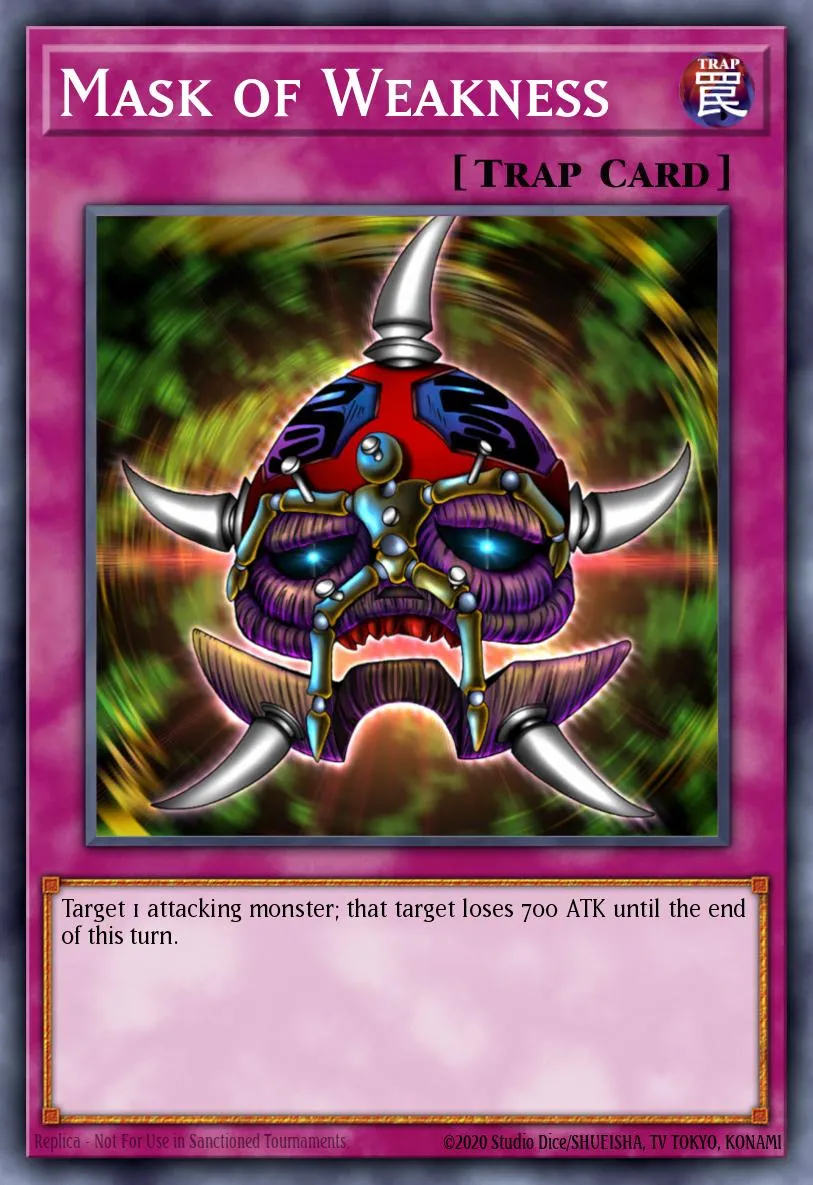 Mask of Weakness · Labyrinth of Nightmare 57882509/315