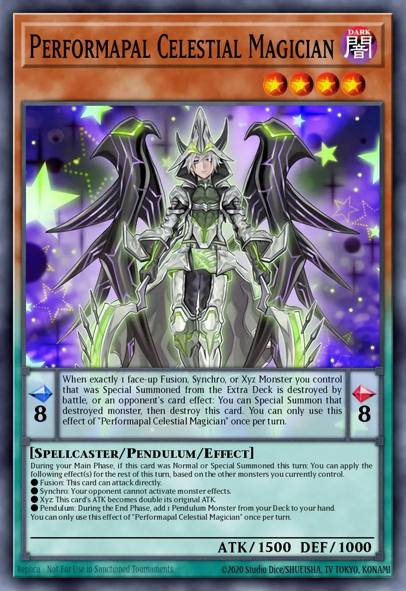 Performapal Celestial Magician · Legendary Duelists: Magical Hero 58092907/56