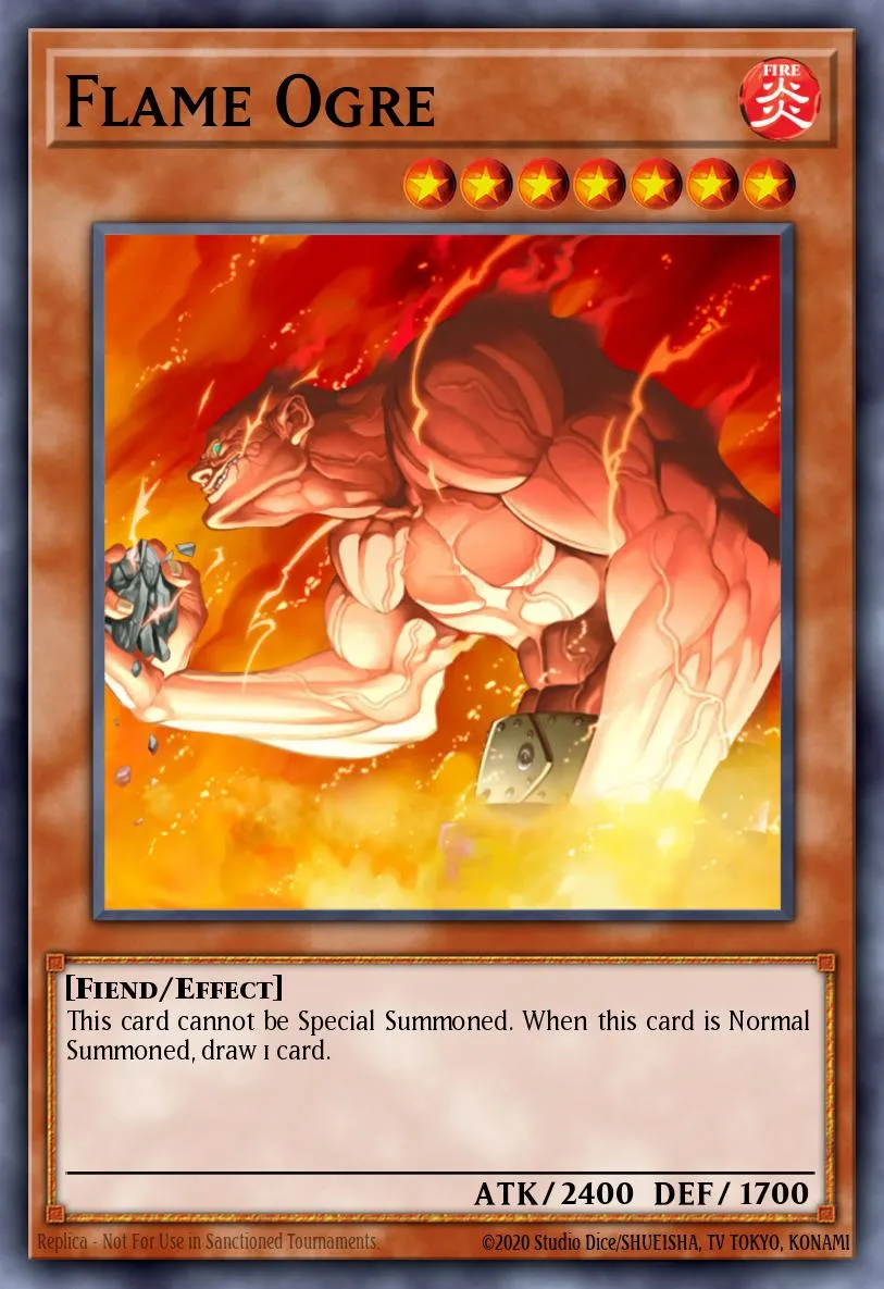 Flame Ogre · Cyberdark Impact 58098303/60