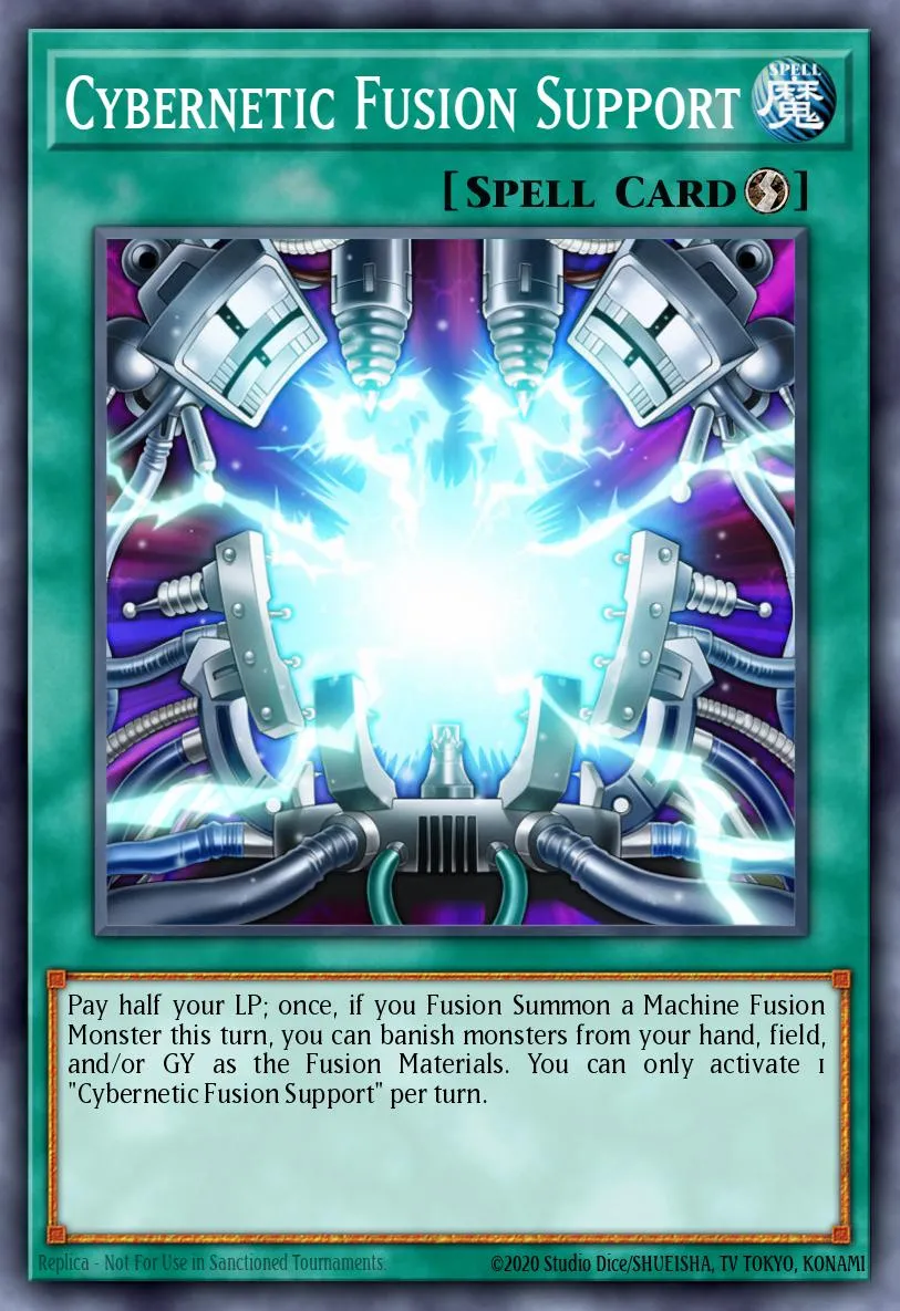 Cybernetic Fusion Support · Crossed Souls: Advance Edition 58199906/4
