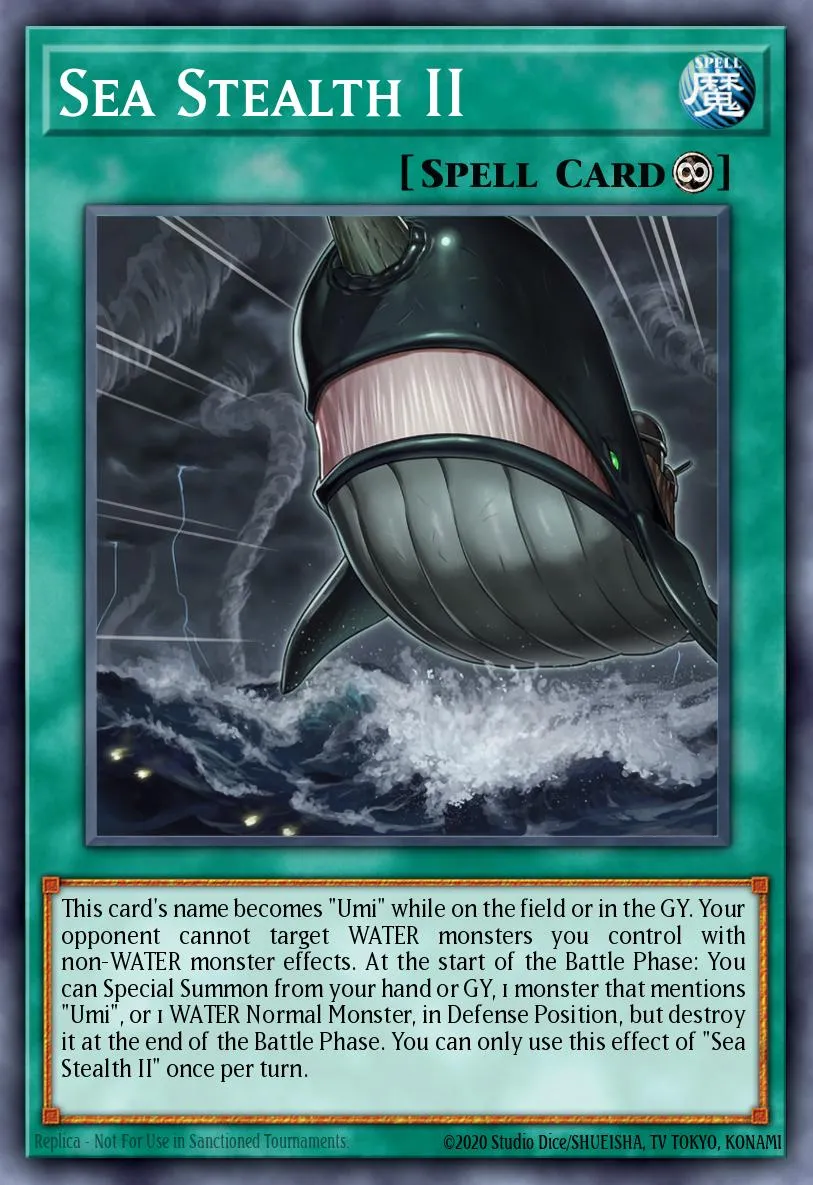 Sea Stealth II · Legendary Duelists: Duels From the Deep 58203736/57