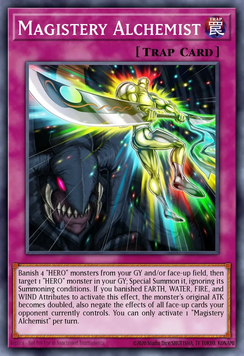 Magistery Alchemist · Legendary Duelists: Magical Hero 58270977/56