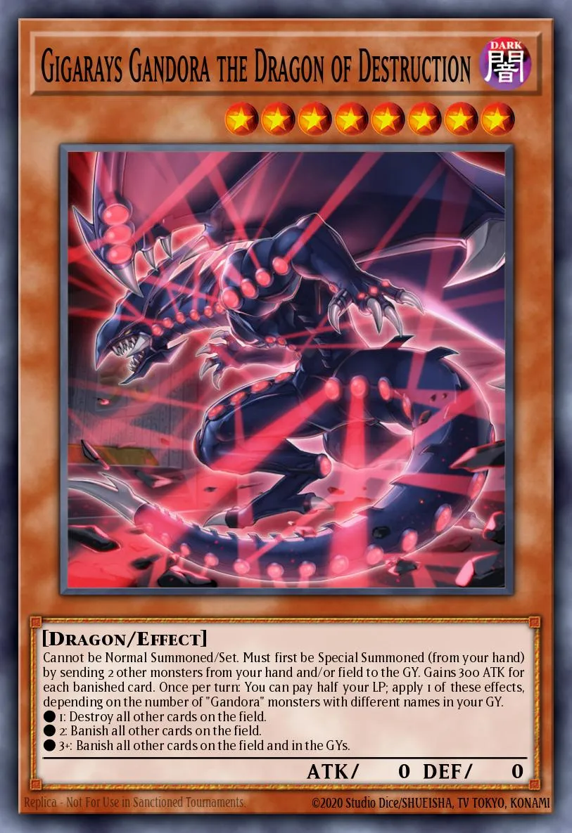 Gigarays Gandora the Dragon of Destruction · Yu-Gi-Oh (No Set) 58330108