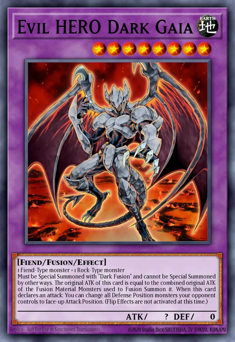 Evil HERO Dark Gaia · Gladiator's Assault: Special Edition 58332301/2