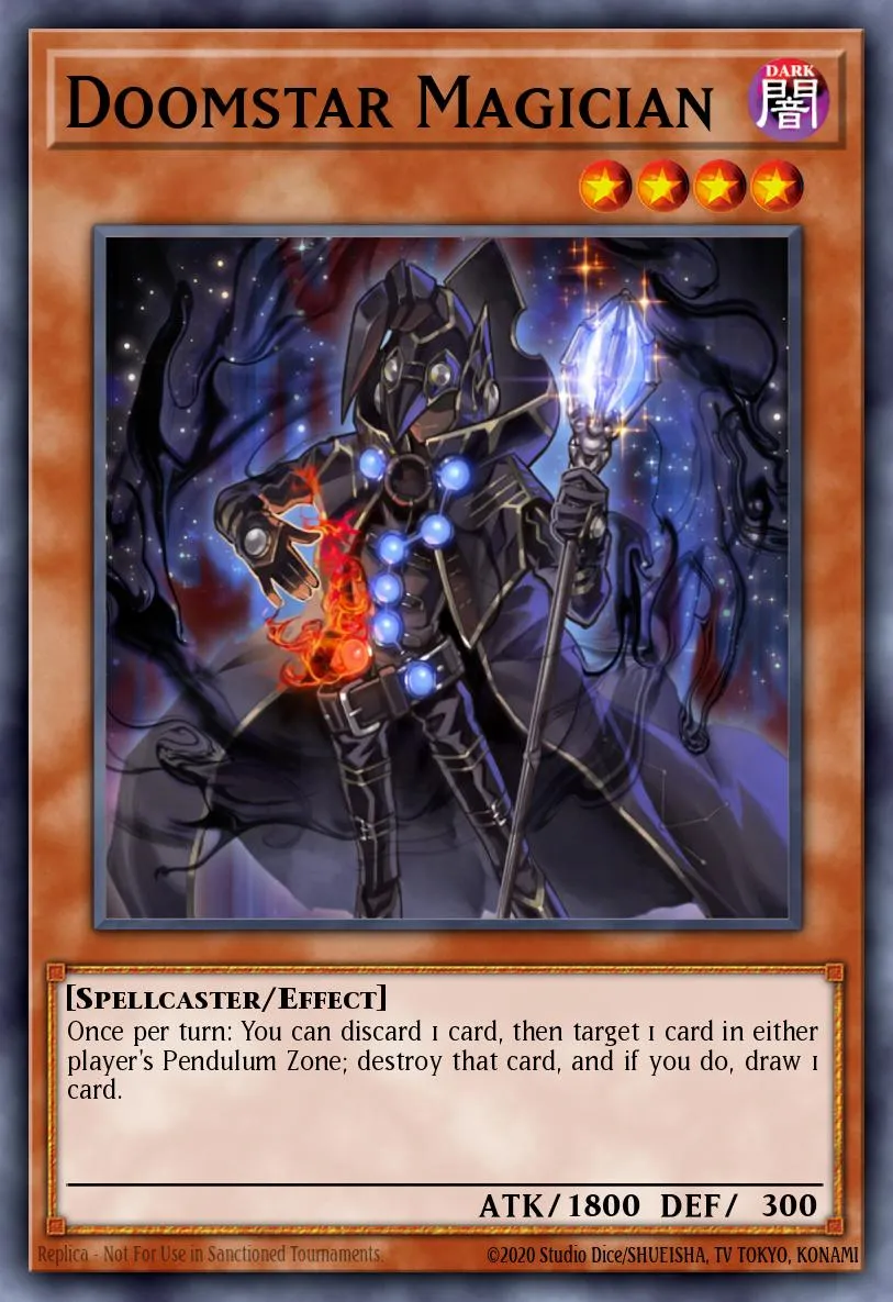 Doomstar Magician · Duelist Alliance: Deluxe Edition 58369990/7