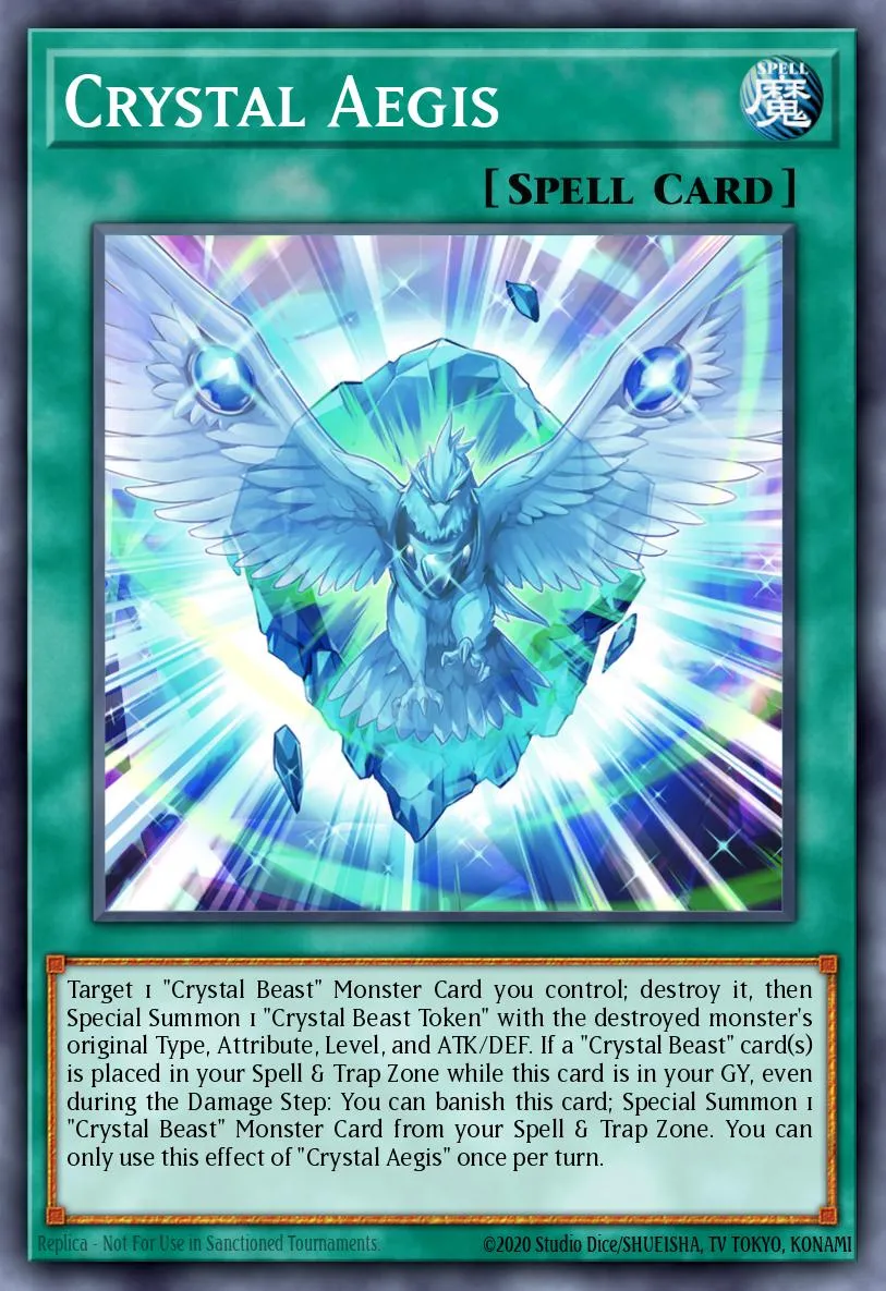 Crystal Aegis · Structure Deck: Legend of the Crystal Beasts 58371671/46