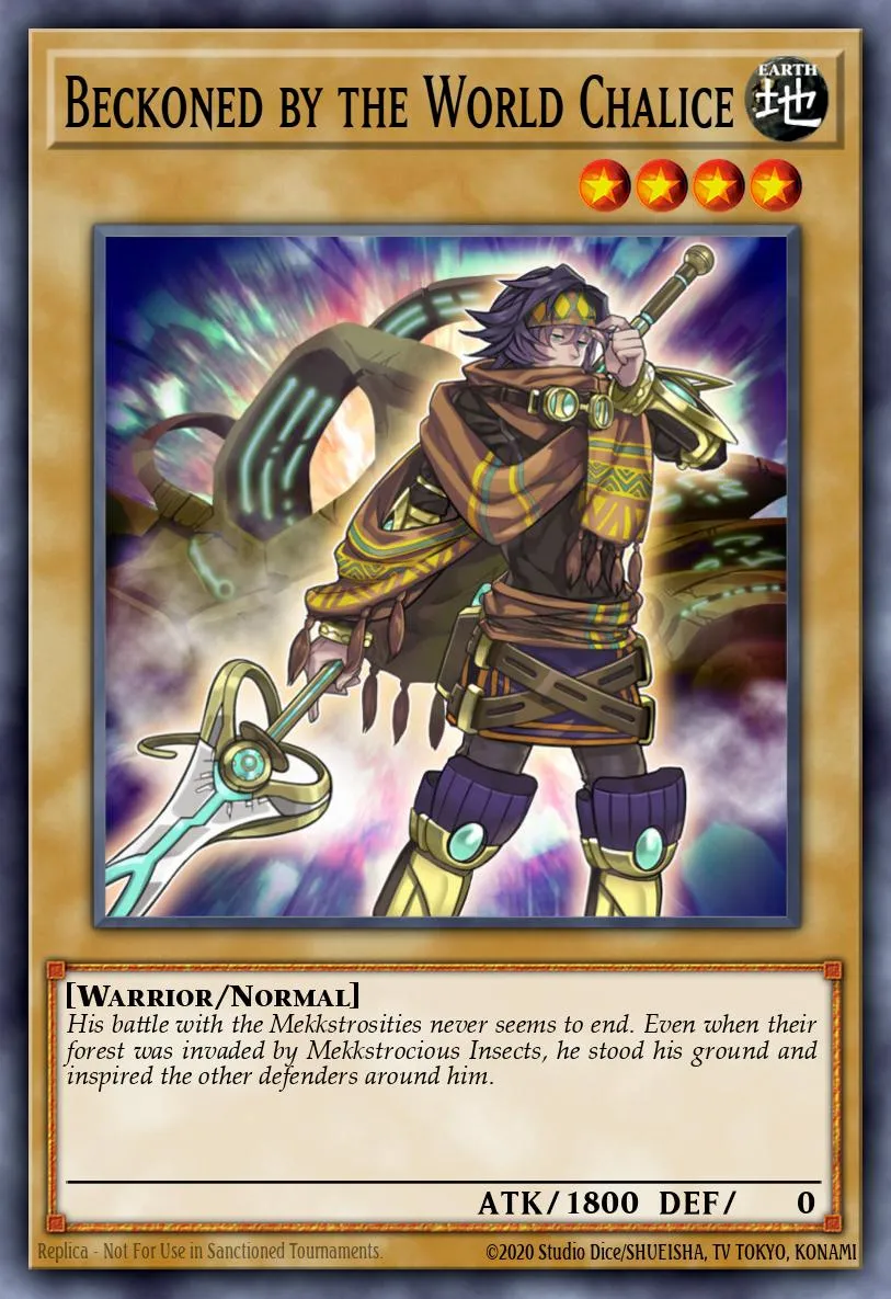 Beckoned by the World Chalice · Code of the Duelist Special Edition 58400390/4