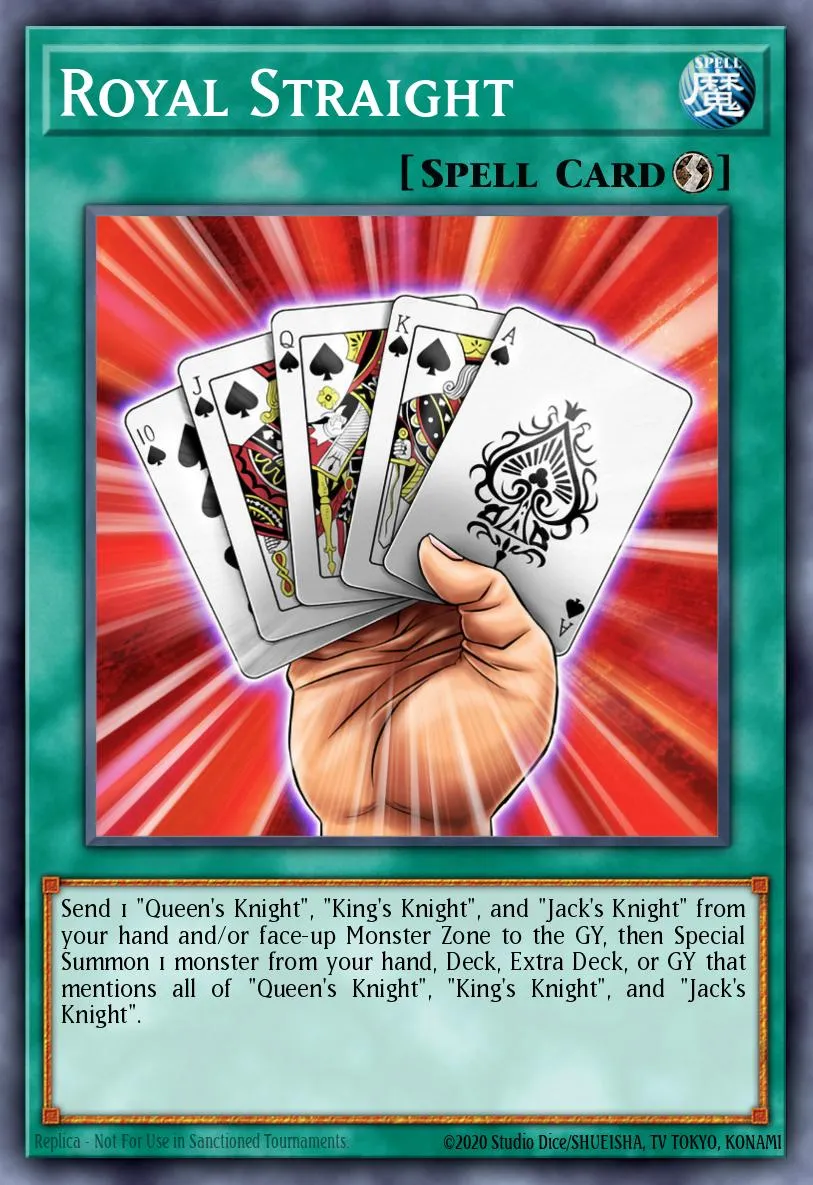 Royal Straight · Battles of Legend: Crystal Revenge 58415502/105