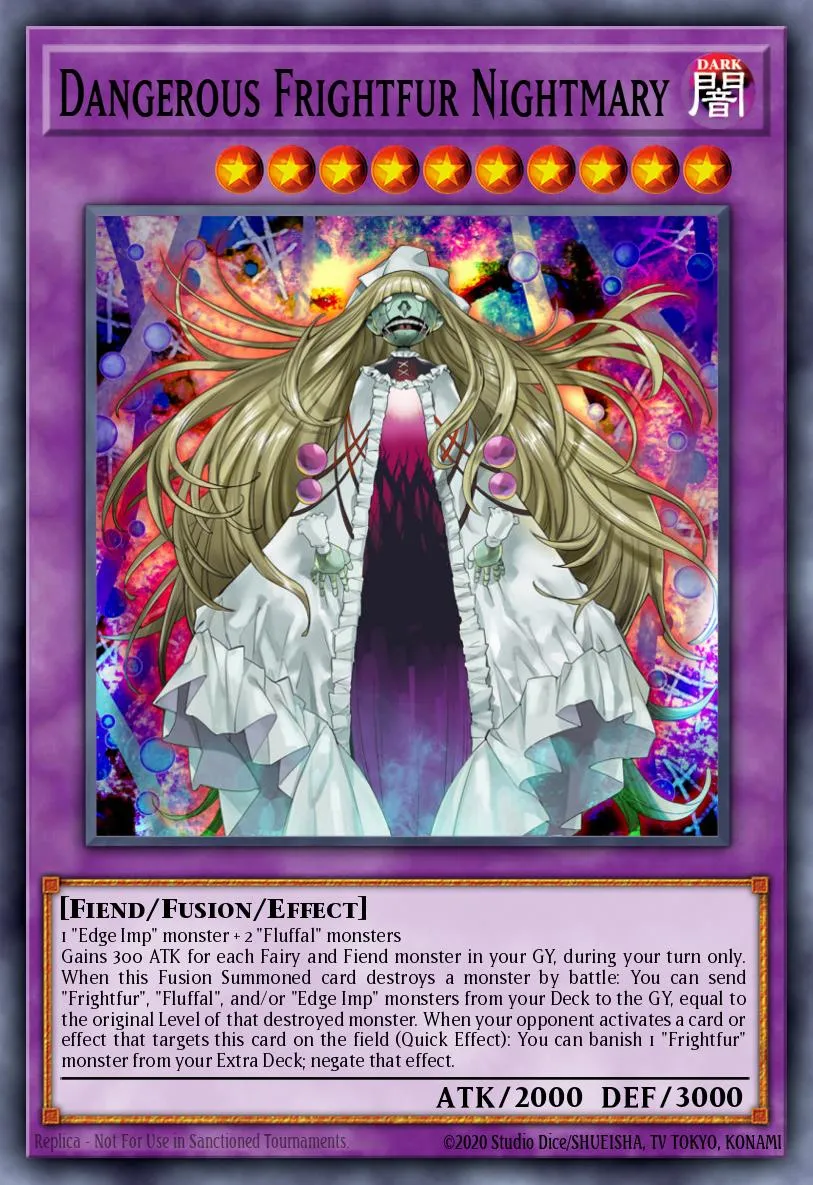 Dangerous Frightfur Nightmary · Duel Overload 58468105/100