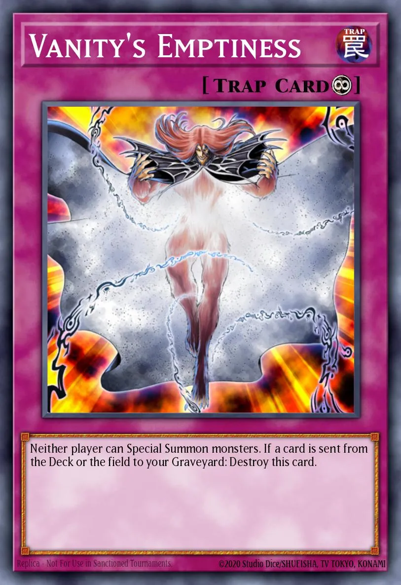 Vanity's Emptiness · Starstrike Blast Sneak Peek Participation Card 5851097/1