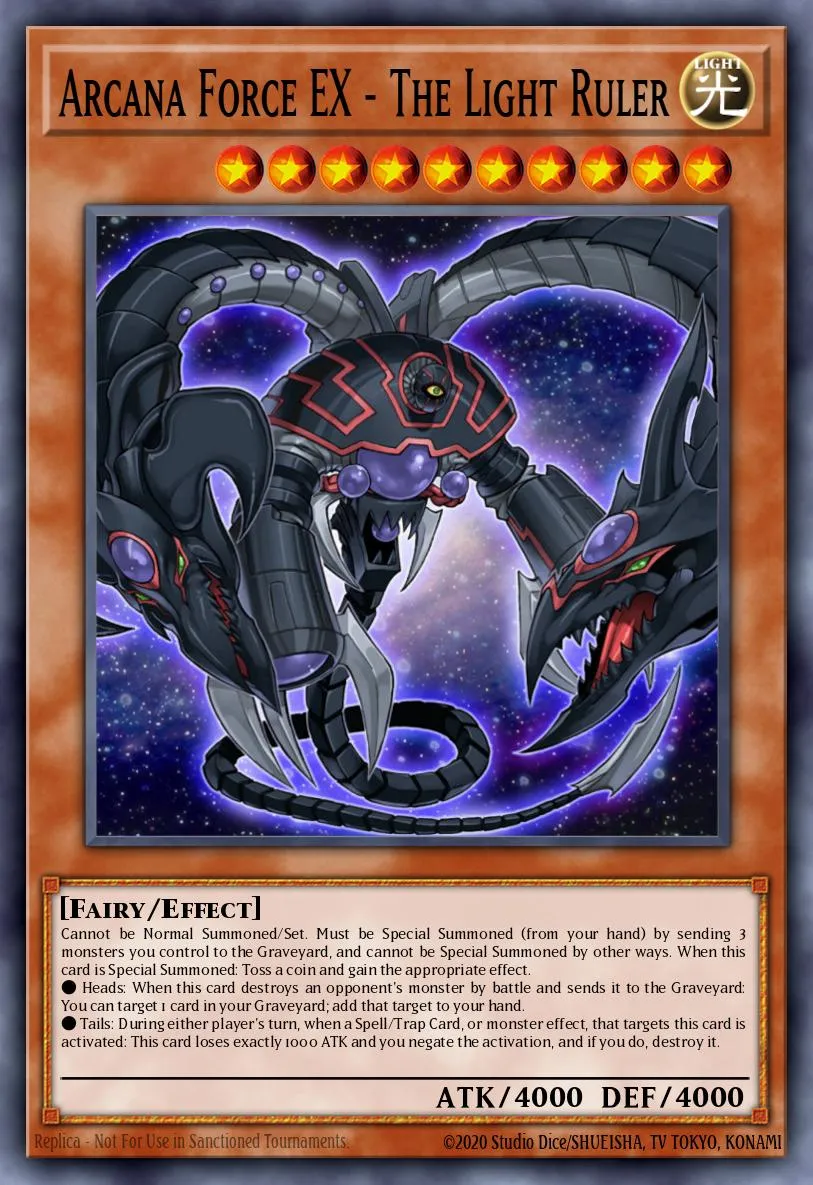 Arcana Force EX - The Light Ruler · Duel Terminal 6b 5861892/50