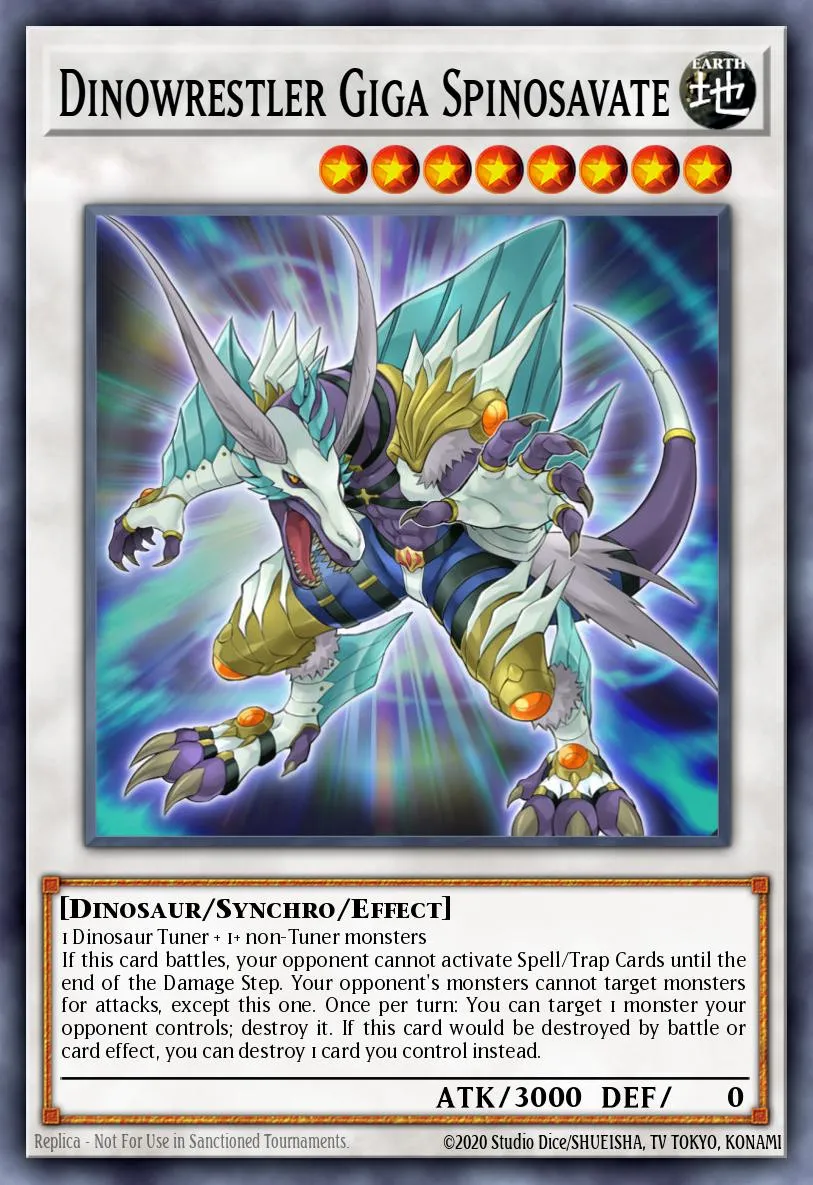 Dinowrestler Giga Spinosavate · Dark Neostorm Special Edition 58672736/4