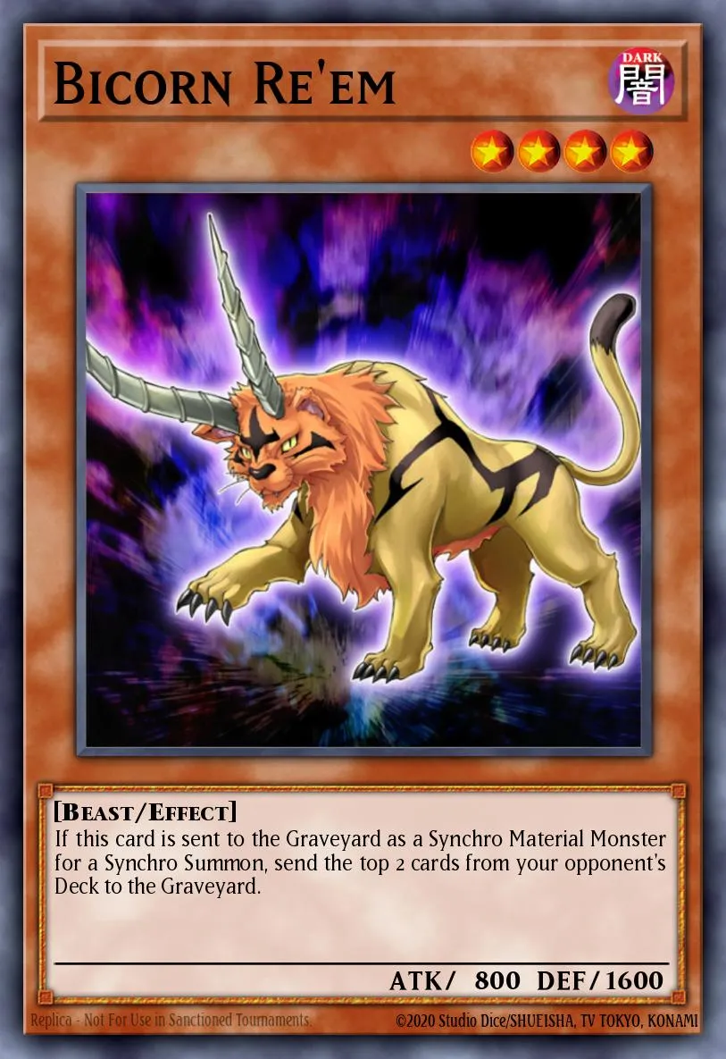 Bicorn Re'em · Duelist Revolution: Special Edition 58685438/2