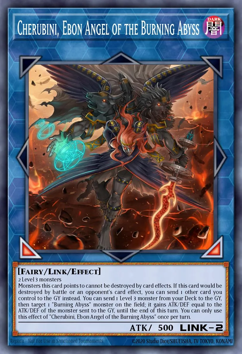 Cherubini, Ebon Angel of the Burning Abyss · Dark Neostorm Special Edition 58699500/4