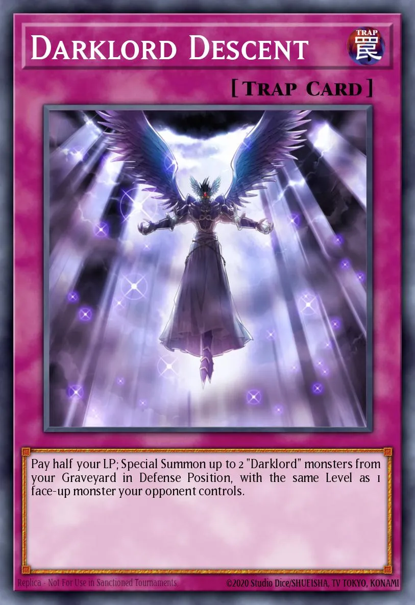 Darklord Descent · Duelist Saga 58787301/100