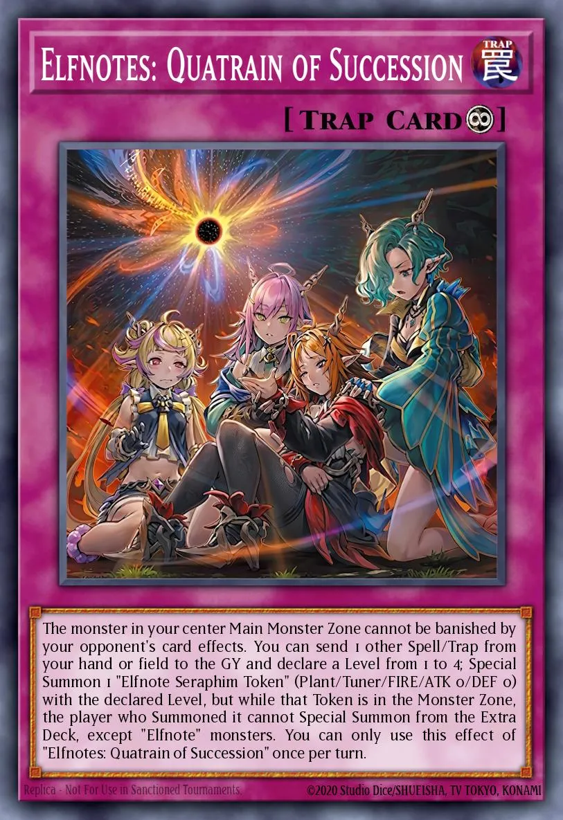 Elfnotes: Quatrain of Succession · Yu-Gi-Oh (No Set) 58809685