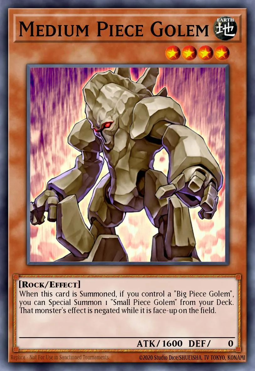 Medium Piece Golem · The Duelist Genesis: Special Edition 58843503/2