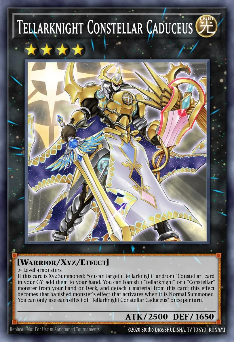Tellarknight Constellar Caduceus · Cyberstorm Access 58858807/101