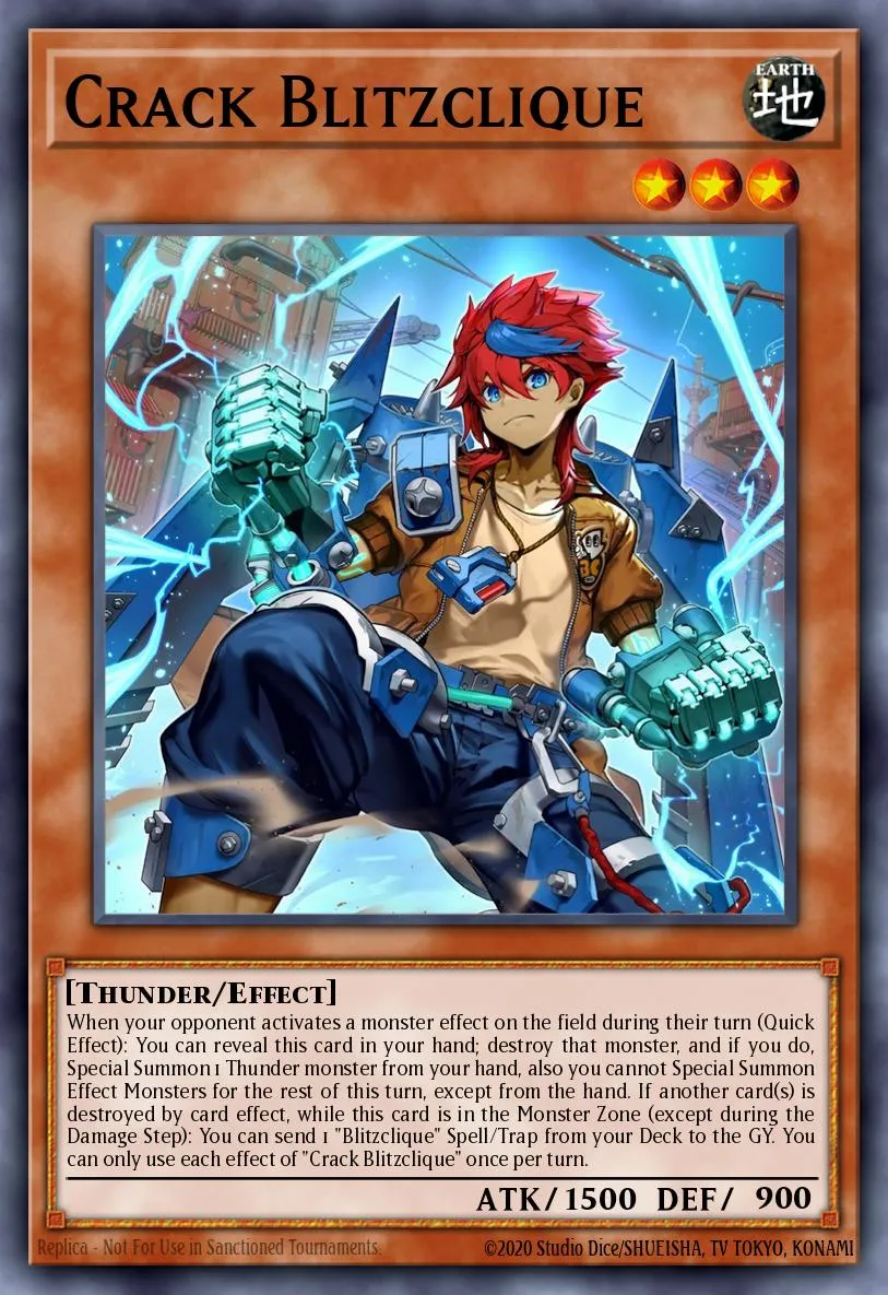 Crack Blitzclique · Yu-Gi-Oh (No Set) 58916810